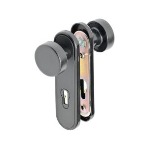 Juego manilla recuperable nylon puertas cortafuego rf pomo/pomo bocallave