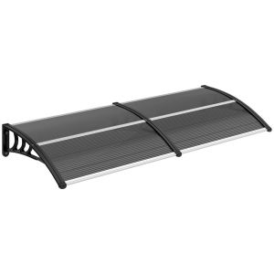 Marquesina exterior 196x75x23 cm policarbonato Outsunny