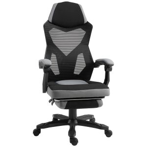 Silla de oficina tela gris 147 32 x 160 02 x 309 88 cm