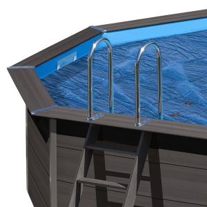Cobertura isotérmica para piscina em aço 1000 x 550 cm