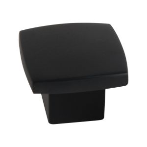 Tirador 25x25mm pintado negro mate, lote de 36