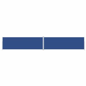 vidaXL toldo lateral retráctil azul 200x1200 cm