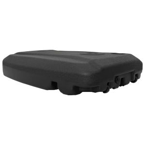 vidaXL base de sombrilla de exterior negra