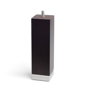 Pata para mueble rei 2-438.48 | 64x64x220 mm | wengué | haya