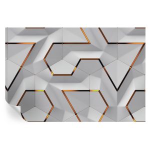 Murales autoadhesivos patrones tridimensionales 104x152 tulup