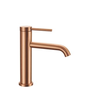 Rea grifo de lavabo clif brush copper low, 16,5x4x20,5 cm