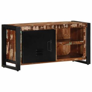 Mueble de tv de diseño industrial con gran capacidad
