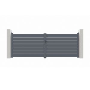 Pack cancela batiente automática vogel 4m h.140cm + motor brazo b500