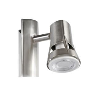 Aplique para baño foco 1xgu10 níquel