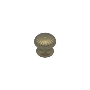Pomo fijo para puerta, d: 60 mm, en aluminio, fijación rápida