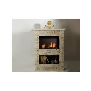 Antik stone portal - chimenea independiente de bioetanol de pie