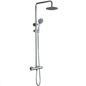 Mice - columna de ducha extensible termostática color cromo