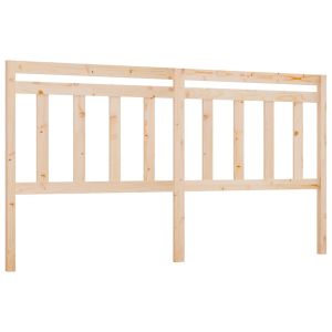 vidaXL cabecero de cama madera maciza de pino 186x4x100 cm