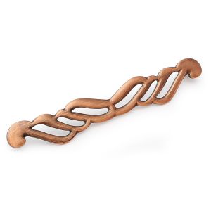 Moustache tirador zamak 192mm. Acabado bronce