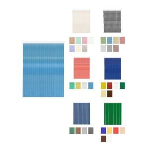 130 x 240 cm | diana - azul cristal | cortinas de exterior impermeables –