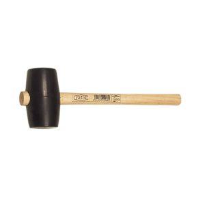 Maza goma d65 mango madera barnizado