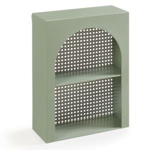 Estantería de pared jäller 40x30x13 cm - verde [en.casa]