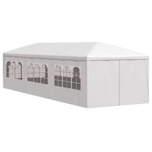 vidaXL carpa para fiestas blanco 3x9 m