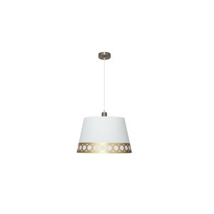 Fab 114894029 | coLGante dalia 1xE27 blanco/oro