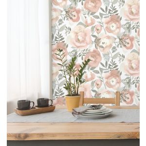 Papel pintado gaulan   de flores pintadas a 5.23m²
