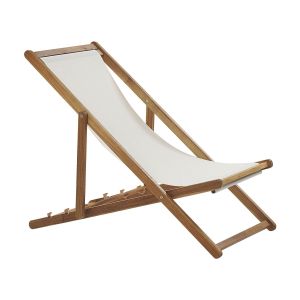 Hamaca plegable anzio madera de acacia marrón claro