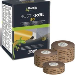Cinta doble cara (1 rollo) para césped artificial y suelo vinílico.