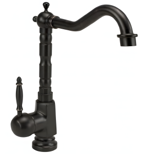 Rea grifo de lavabo bona old black high, 25x5x28,5 cm