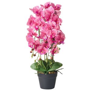 Planta artificial orchid 65 cm rosa