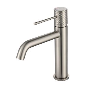 Monomando lavabo genova níquel cepillado [ imex® ]