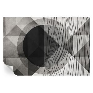 Papel pintado autoadhesivo formas abstractas 104x152 tulup