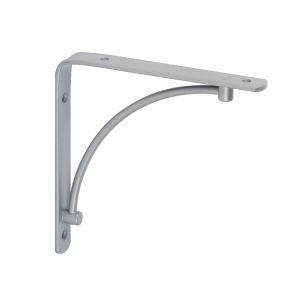 Escuadra de balda rei 1461 | 20x150x150 mm | cromo líquido mate