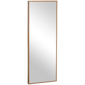 Espejo de pared madera de pino, vidrio, mdf color madera 45x125x4.8 cm