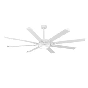 Ventilador de techo LED "grado" regulable con control remoto (30w 3cct 3250