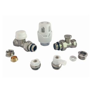 Somatherm for you - kit radiador válvula termostática recta 1/2