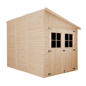 Cobertizo de madera - 218 x 318 cm / 6,1 m² - TIMBELA M339A+M339G