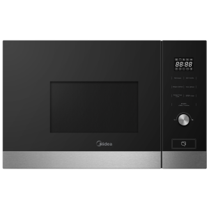 Midea mbmtg820hx - microondas integrable con grill 20 litros 800 w