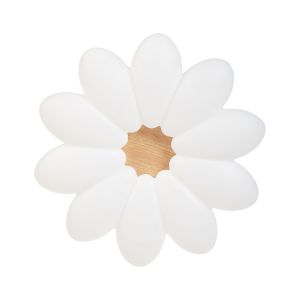 Lámpara LED de techo flor tinau blanco