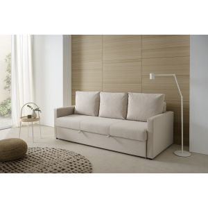 Sofá cama alta gama 3 plazas eden beige