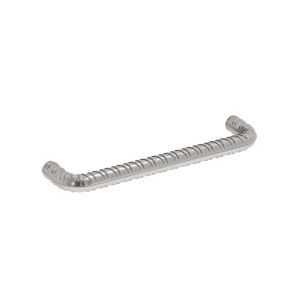 Tirador para mueble en zamac 784 dist entre ejes 128mm níquel lote de 25