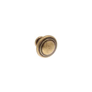 Pomo para muebles en zamac 30 mm de diam