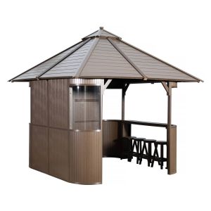 Refugio balneario "bali" - 330 x 330 x 323 cm