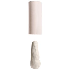 Lámpara de pie selb cerámica beige claro