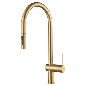 Grifo de cocina berna oro cepillado [ imex® ]