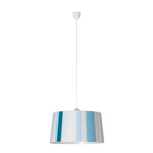 CoLGante 1xE27 lineas azules