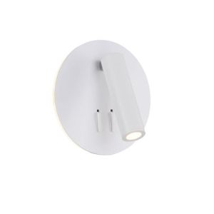 Apliqué de pared - maytoni - LED - moderno - metal - blanco