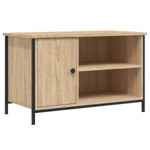 Mueble de tv clásico con almacenamiento abierto para interiores