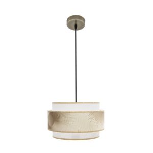Lampara de techo nepal dorado  30cm