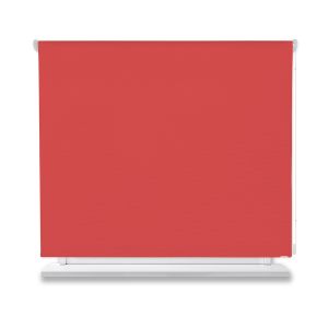 Estor enrollable opaco rojo 110x150cm.