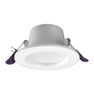 Downlight LED "oasis" redondo empotrar 7w 6000k marco blanco