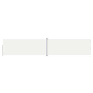 vidaXL toldo lateral retráctil crema 200x1000 cm